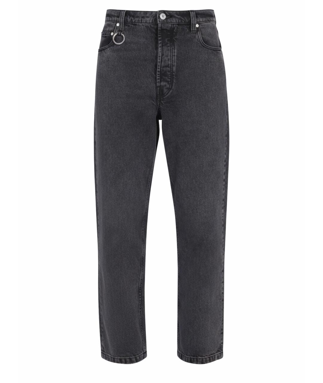 ETUDES Черные хлопковые прямые джинсы, фото 1