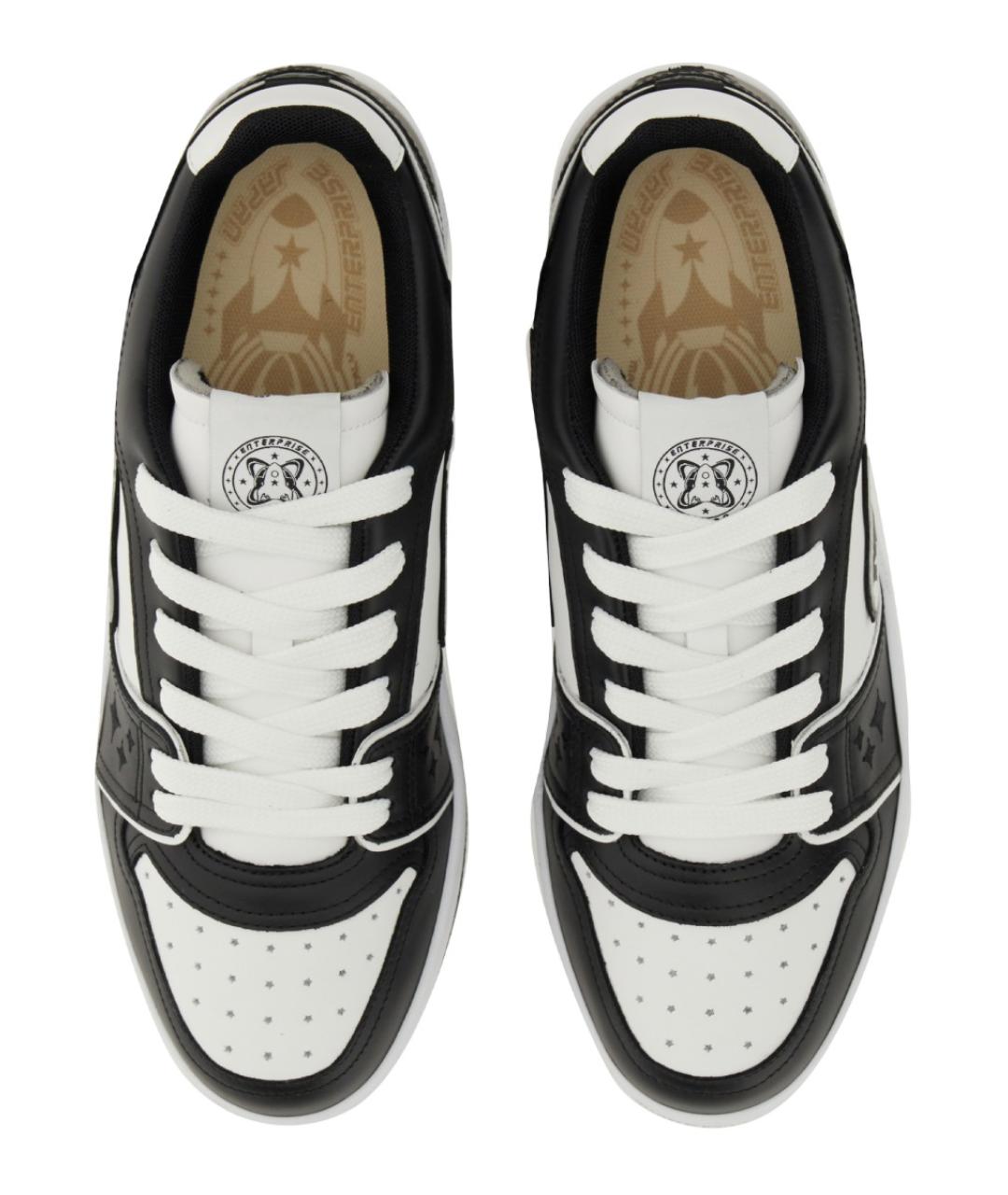 ENTERPRISE JAPAN Мульти кожаные низкие кроссовки / кеды, фото 2