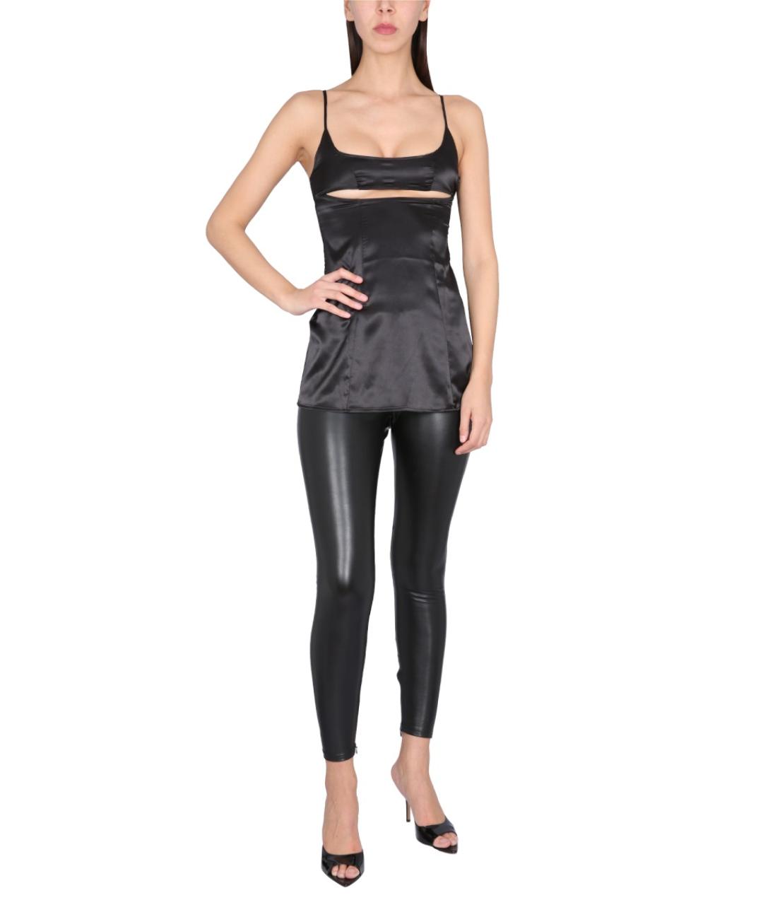 NOT AFTER TEN Черная майка, фото 2