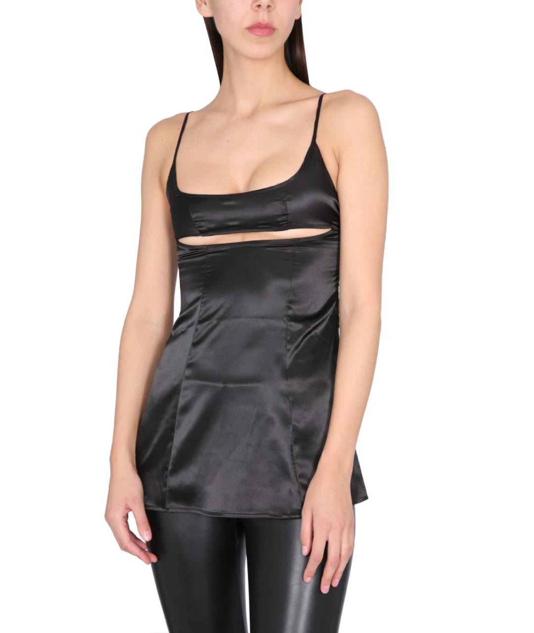 NOT AFTER TEN Черная майка, фото 4