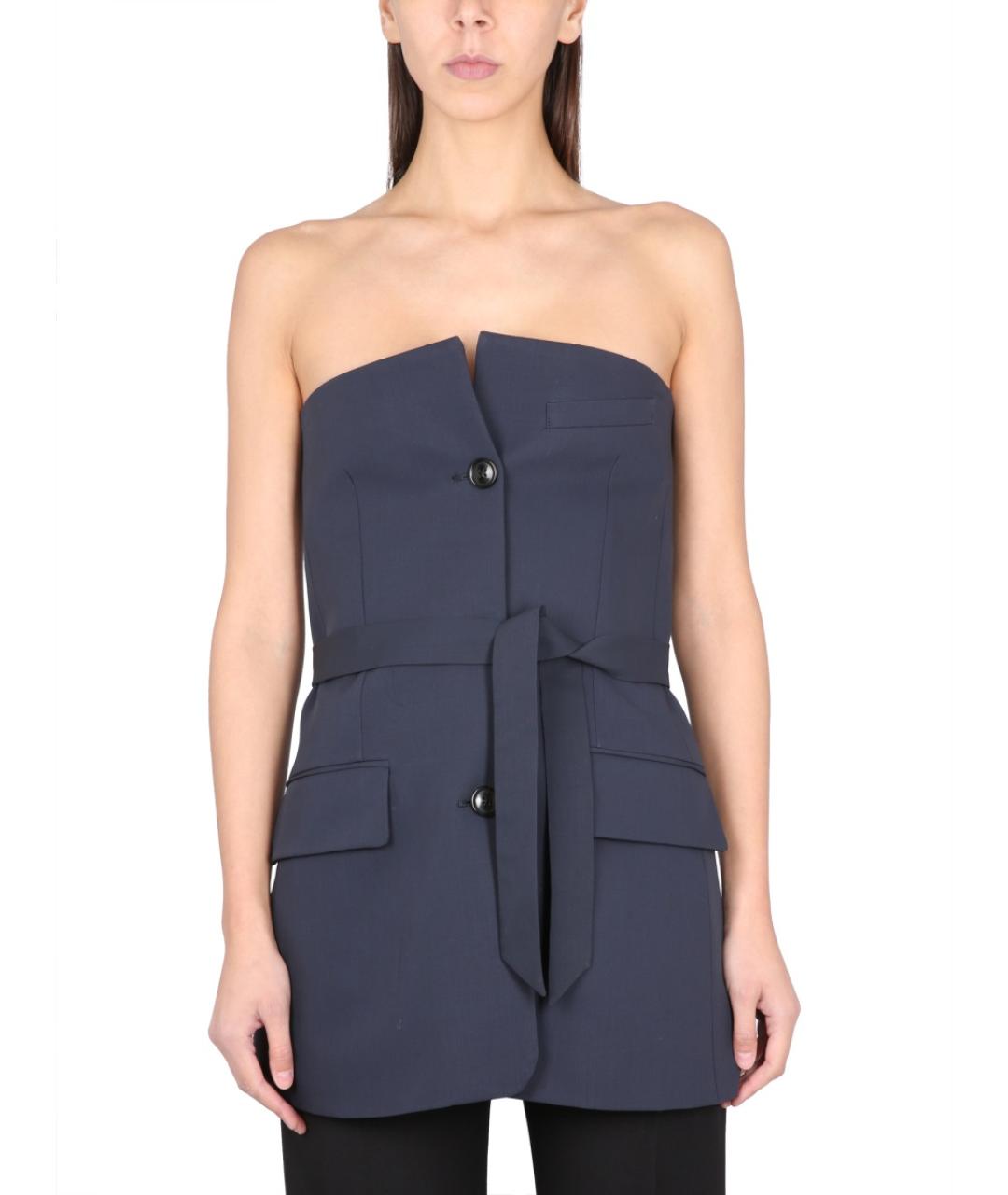 OUR LEGACY Синяя шерстяная блузы, фото 5