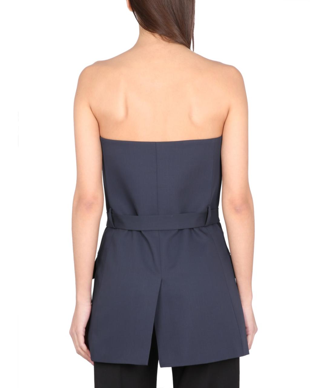 OUR LEGACY Синяя шерстяная блузы, фото 3