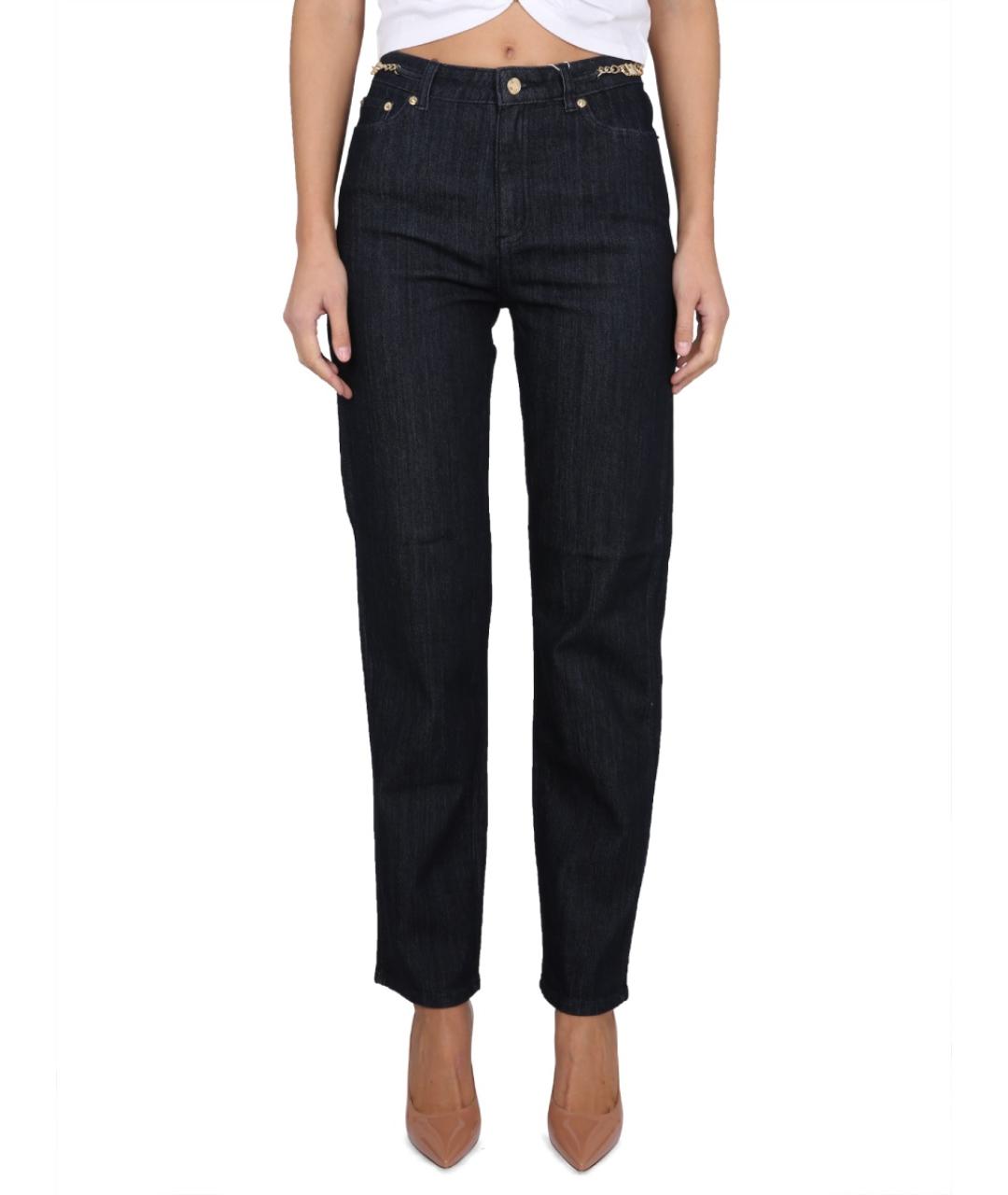 MICHAEL KORS Темно-синие хлопковые прямые джинсы, фото 5