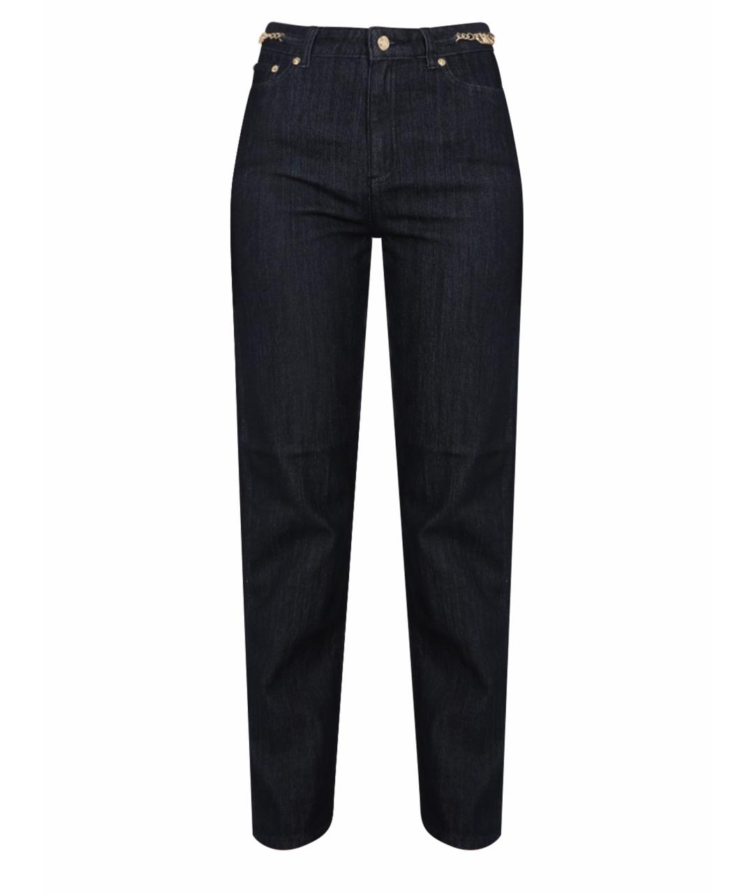 MICHAEL KORS Темно-синие хлопковые прямые джинсы, фото 1