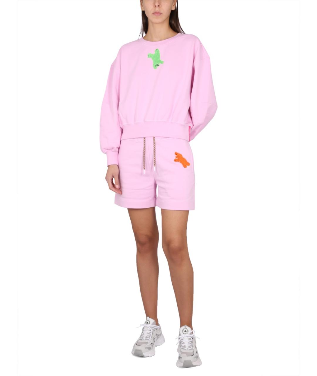 CANADA GOOSE Розовые хлопковые шорты, фото 2