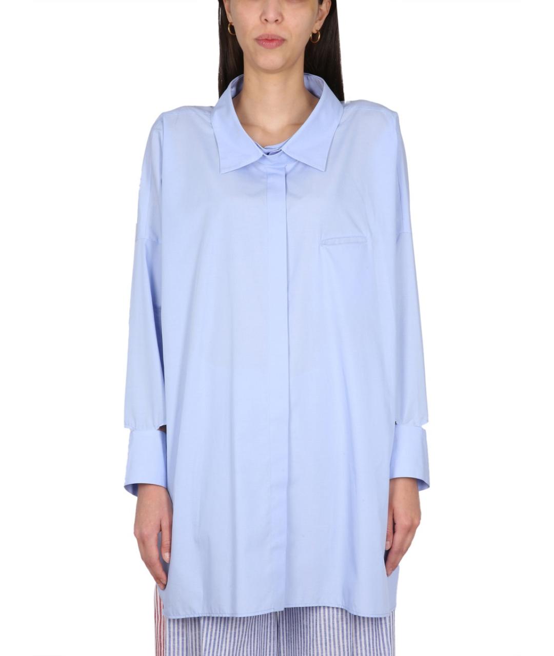 JEJIA Голубая хлопковая рубашка, фото 5