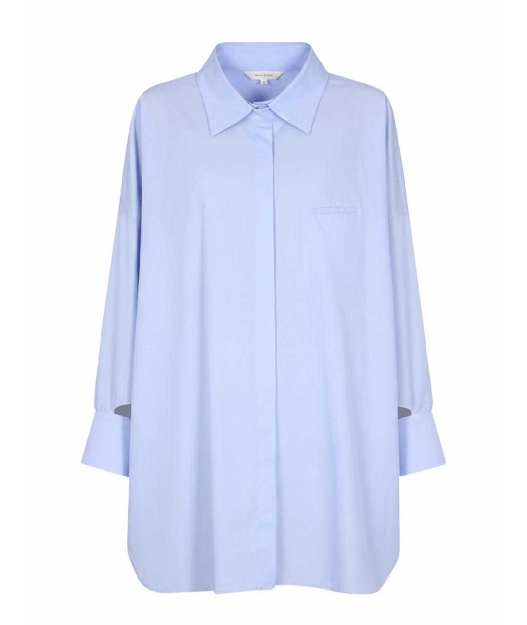 JEJIA Голубая хлопковая рубашка, фото 1