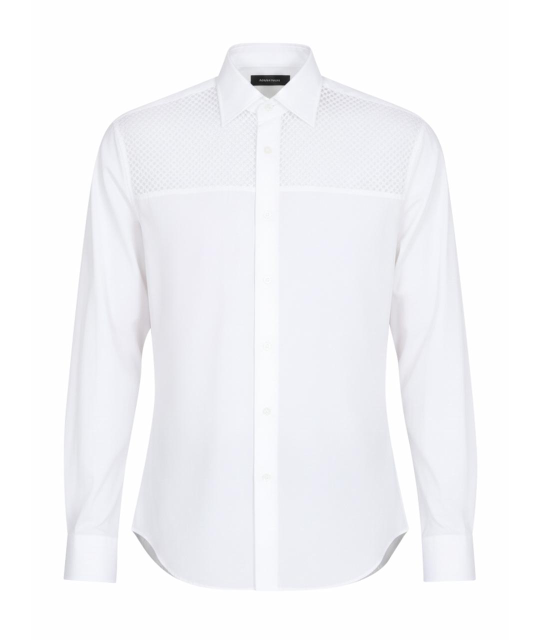 RAF SIMONS Белая хлопковая кэжуал рубашка, фото 1