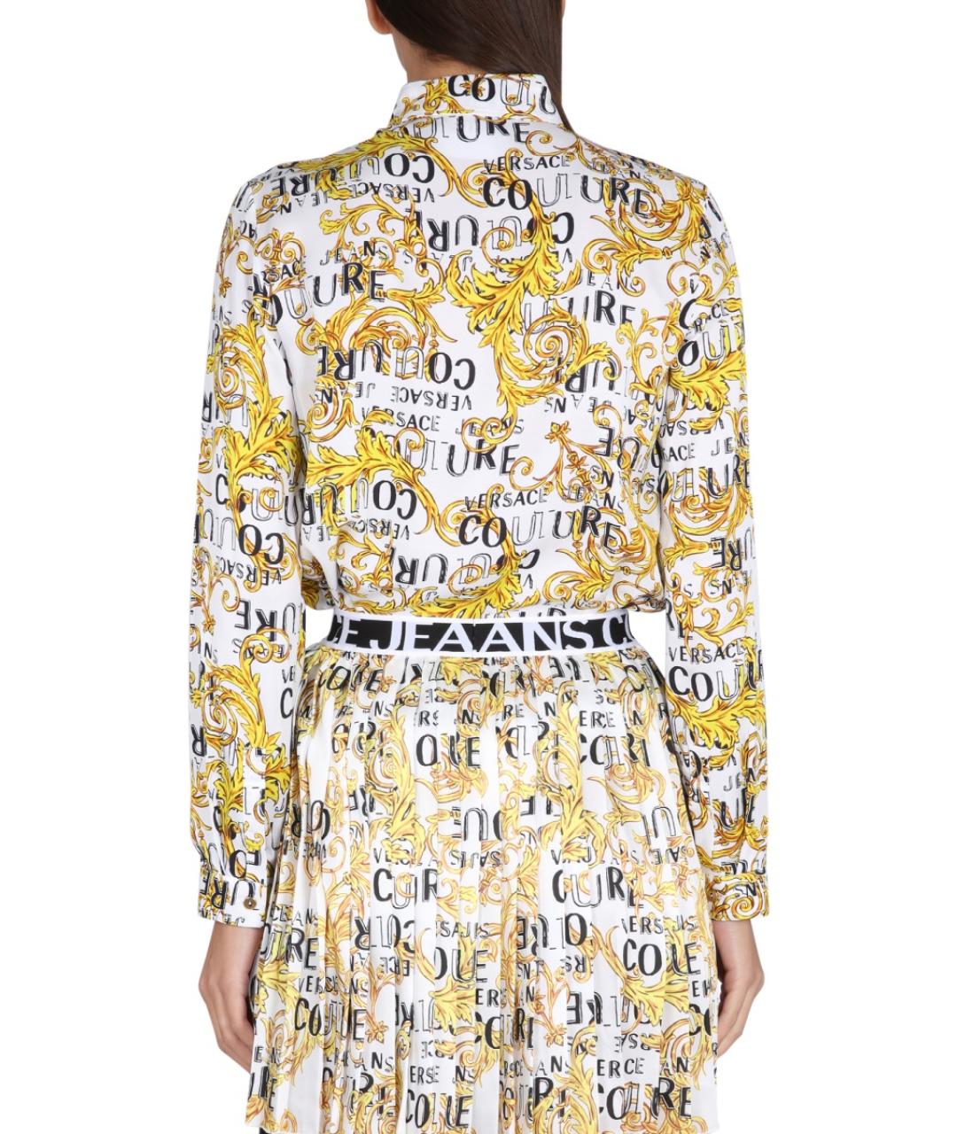 VERSACE JEANS COUTURE Мульти вискозная рубашка, фото 4
