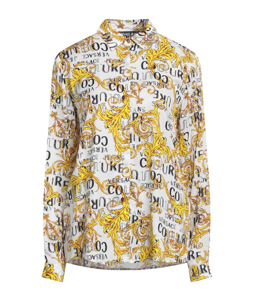 VERSACE JEANS COUTURE Мульти вискозная рубашка, фото 1