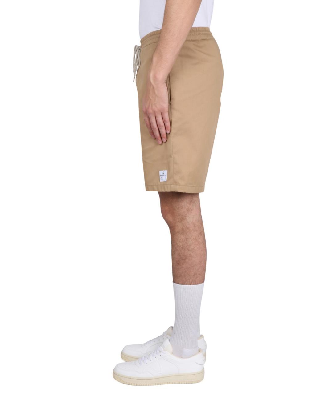 DEPARTMENT 5 Бежевые шорты, фото 3