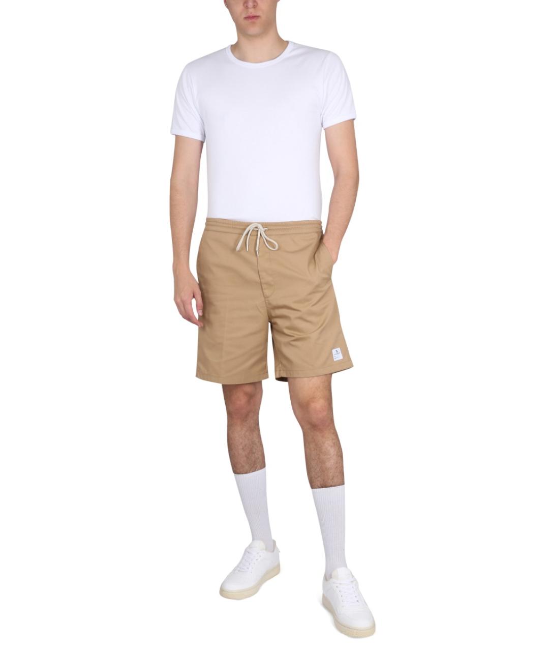 DEPARTMENT 5 Бежевые шорты, фото 2