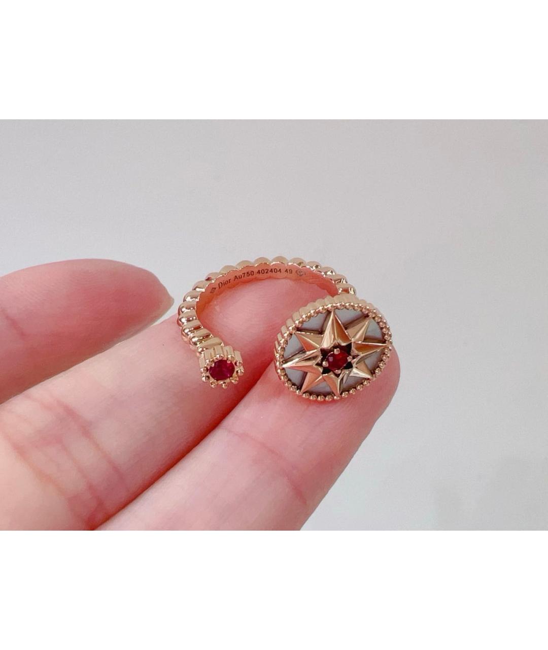 CHRISTIAN DIOR Розовое кольцо из розового золота, фото 5