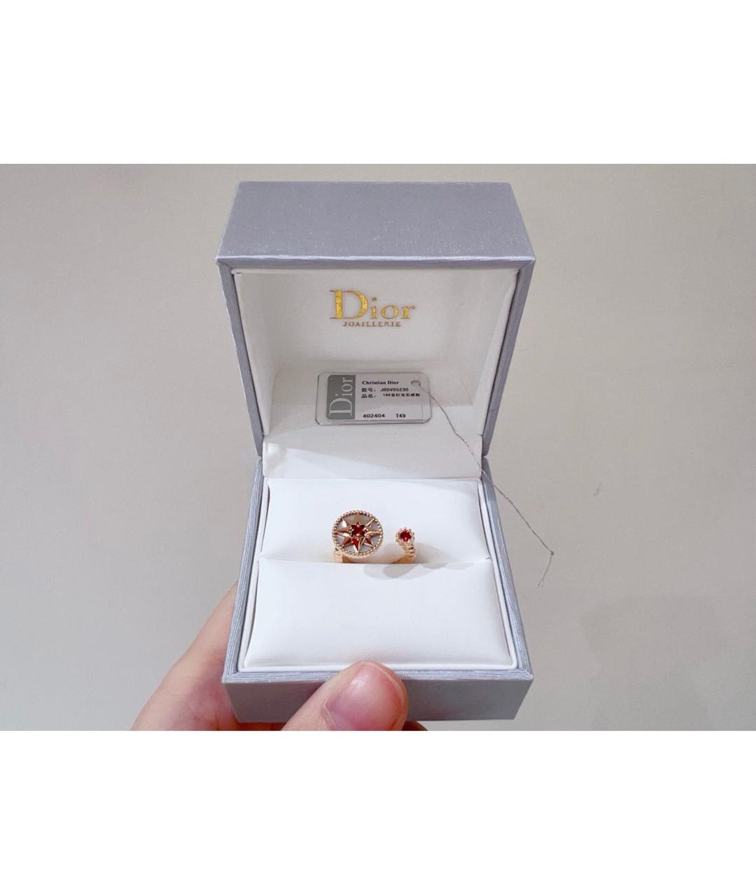 CHRISTIAN DIOR Розовое кольцо из розового золота, фото 2