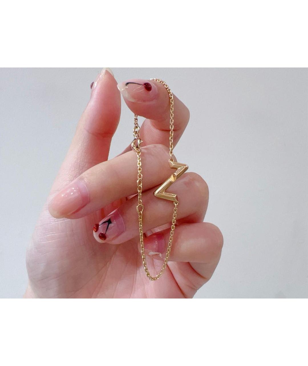 LOUIS VUITTON Желтый браслет из желтого золота, фото 2