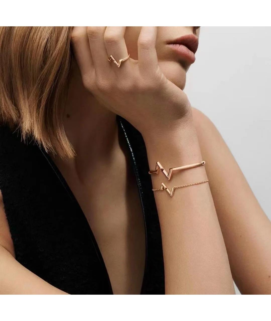 LOUIS VUITTON Желтый браслет из желтого золота, фото 6