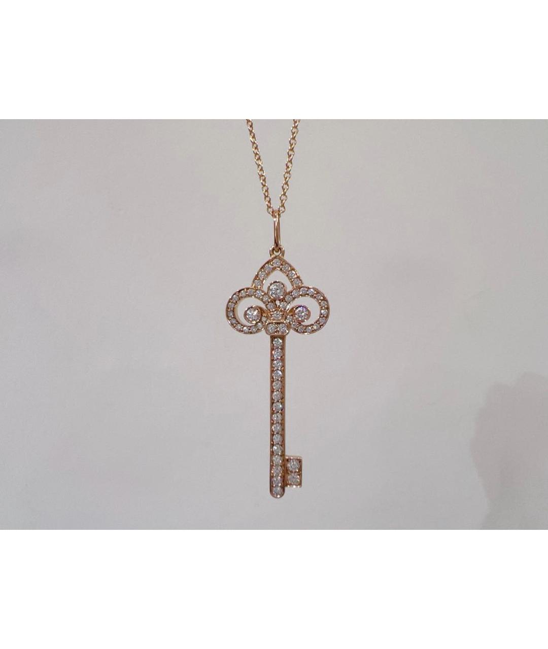 TIFFANY&CO Розовое колье из розового золота, фото 8