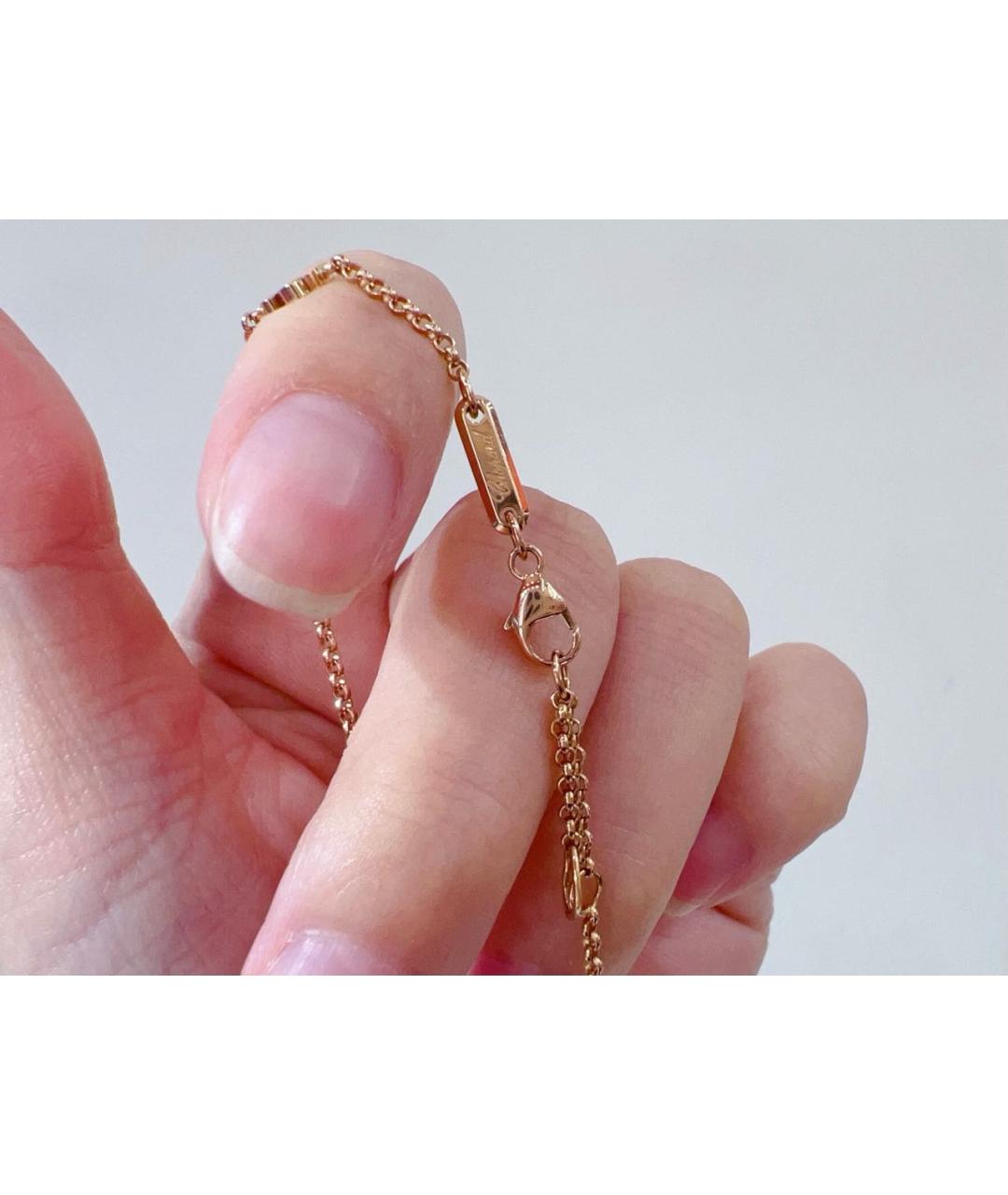 CHOPARD Черное колье из розового золота, фото 5