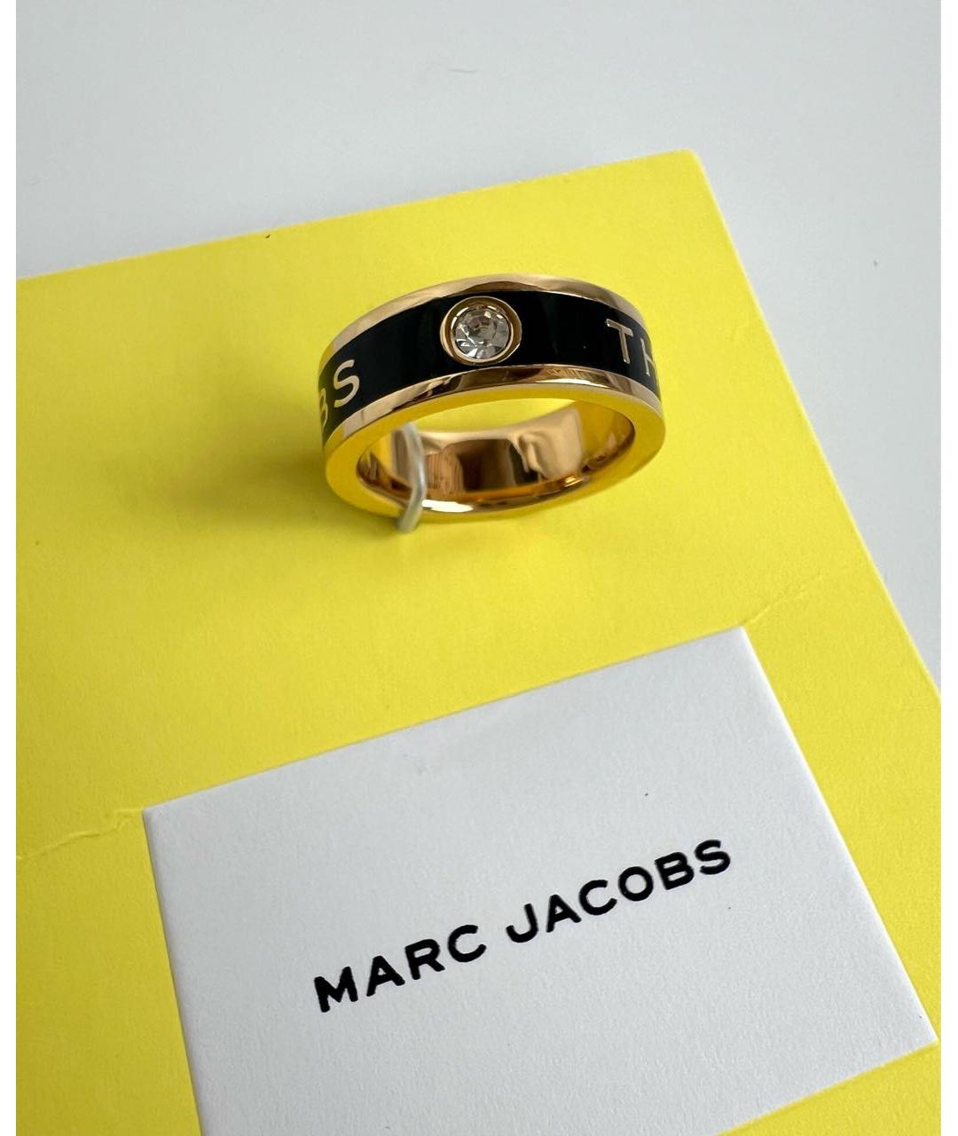 MARC JACOBS Черное металлическое кольцо, фото 5