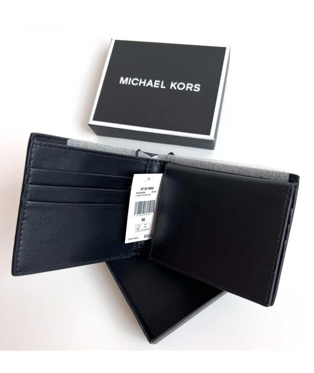 MICHAEL KORS Черный кошелек, фото 6
