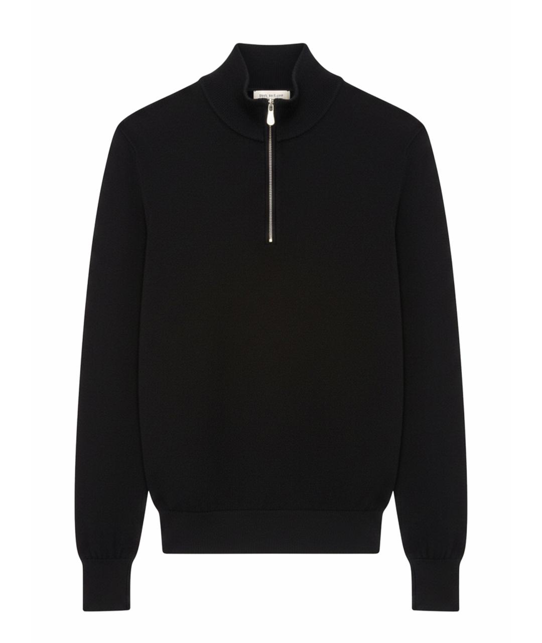 BRUNELLO CUCINELLI Черный шерстяной джемпер / свитер, фото 1