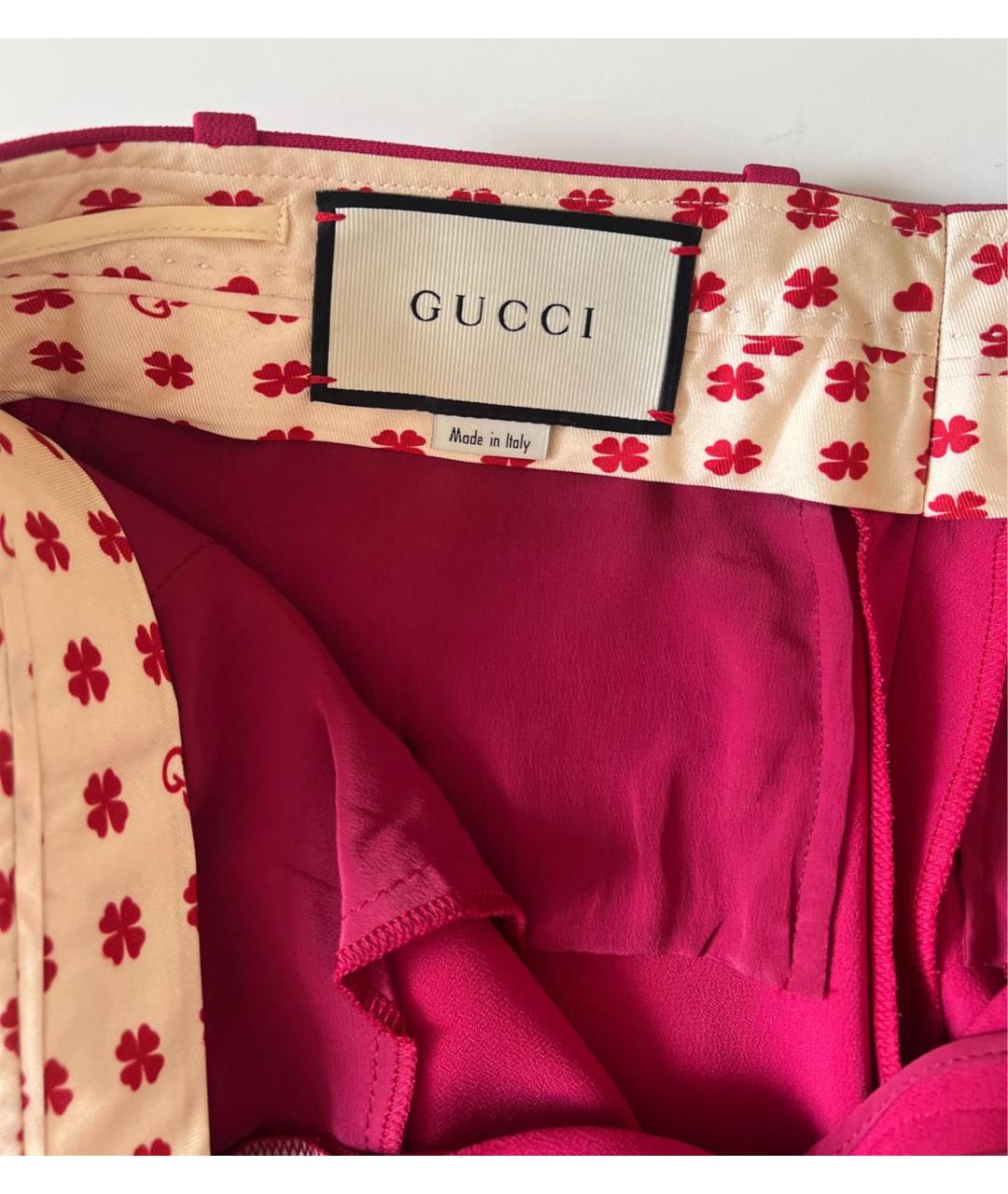 GUCCI Красный костюм с брюками, фото 4