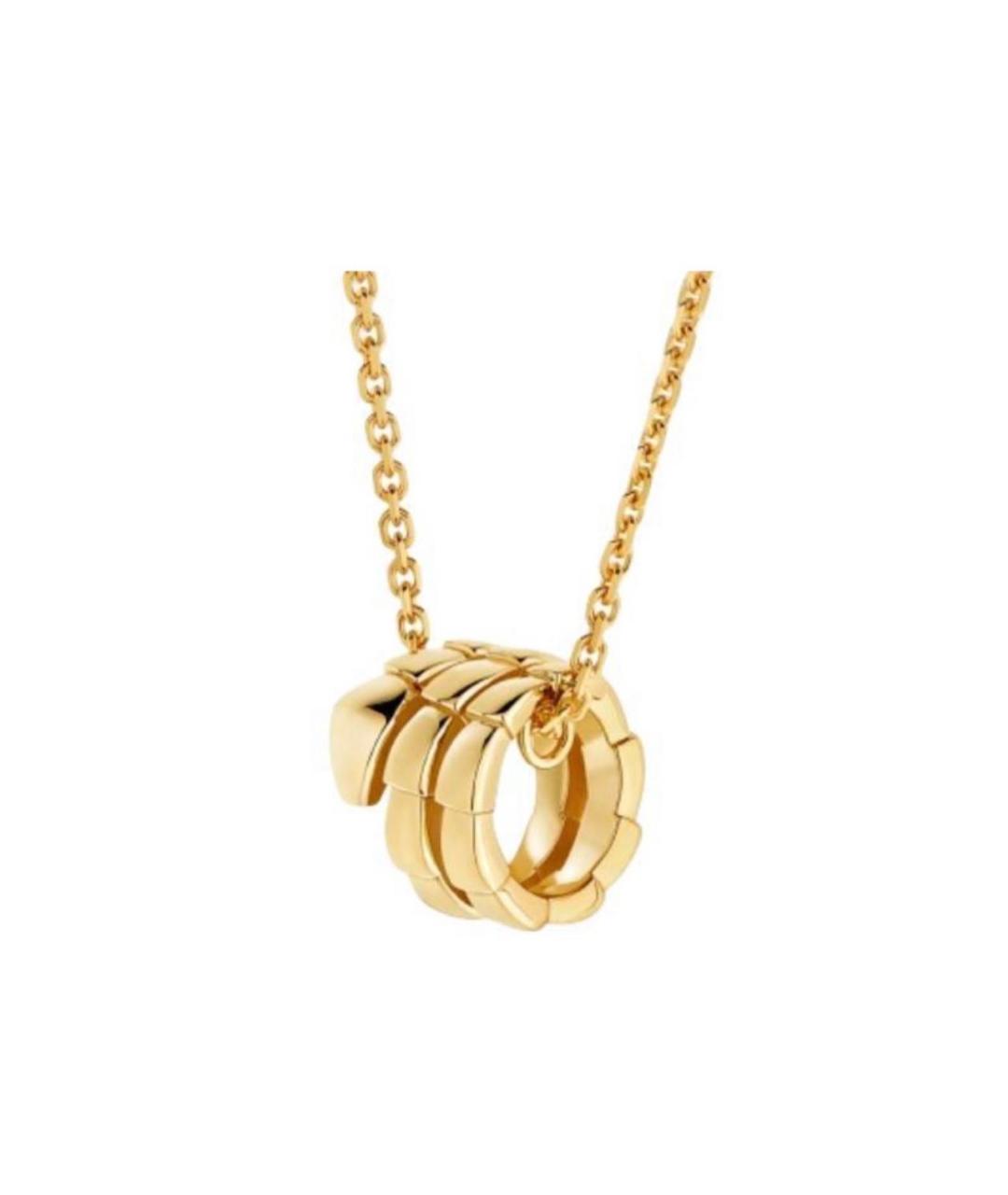 BVLGARI Золотая подвеска из желтого золота, фото 1