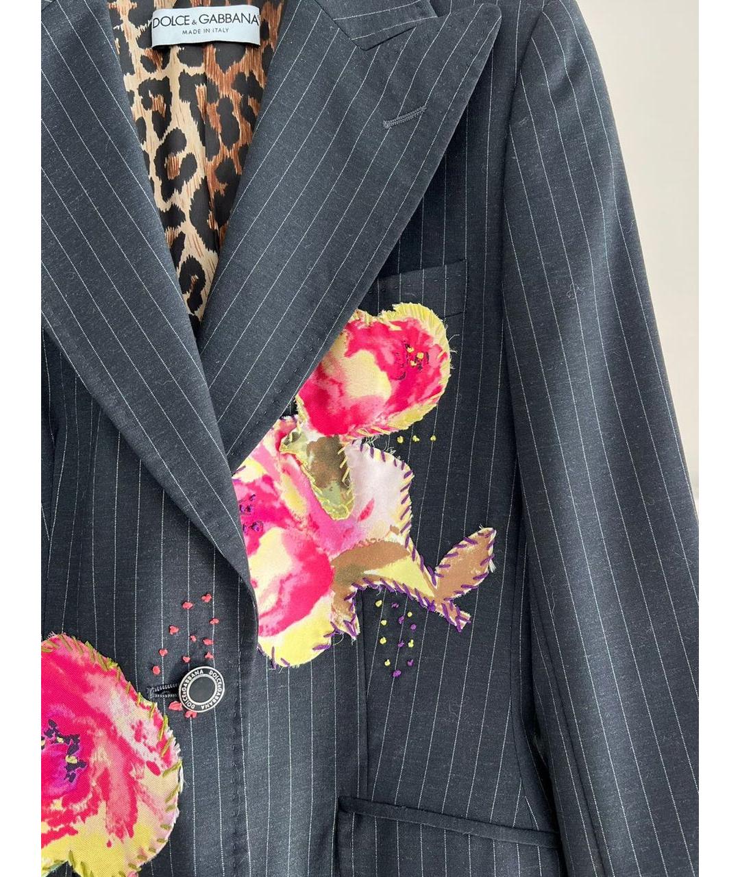 DOLCE&GABBANA Черный жилет, фото 7