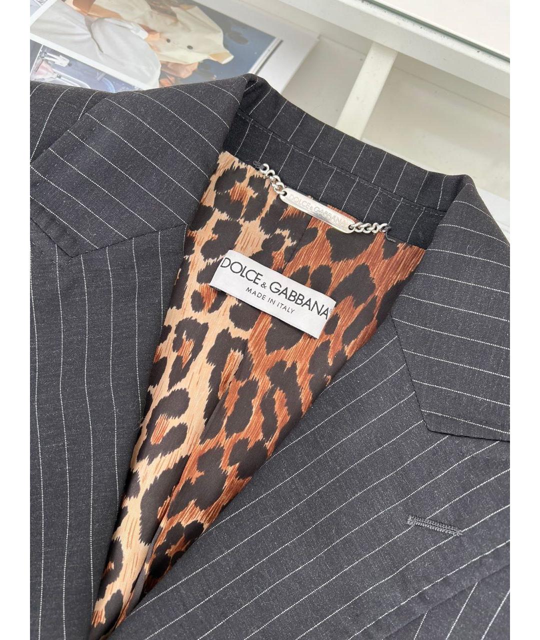 DOLCE&GABBANA Черный жилет, фото 4