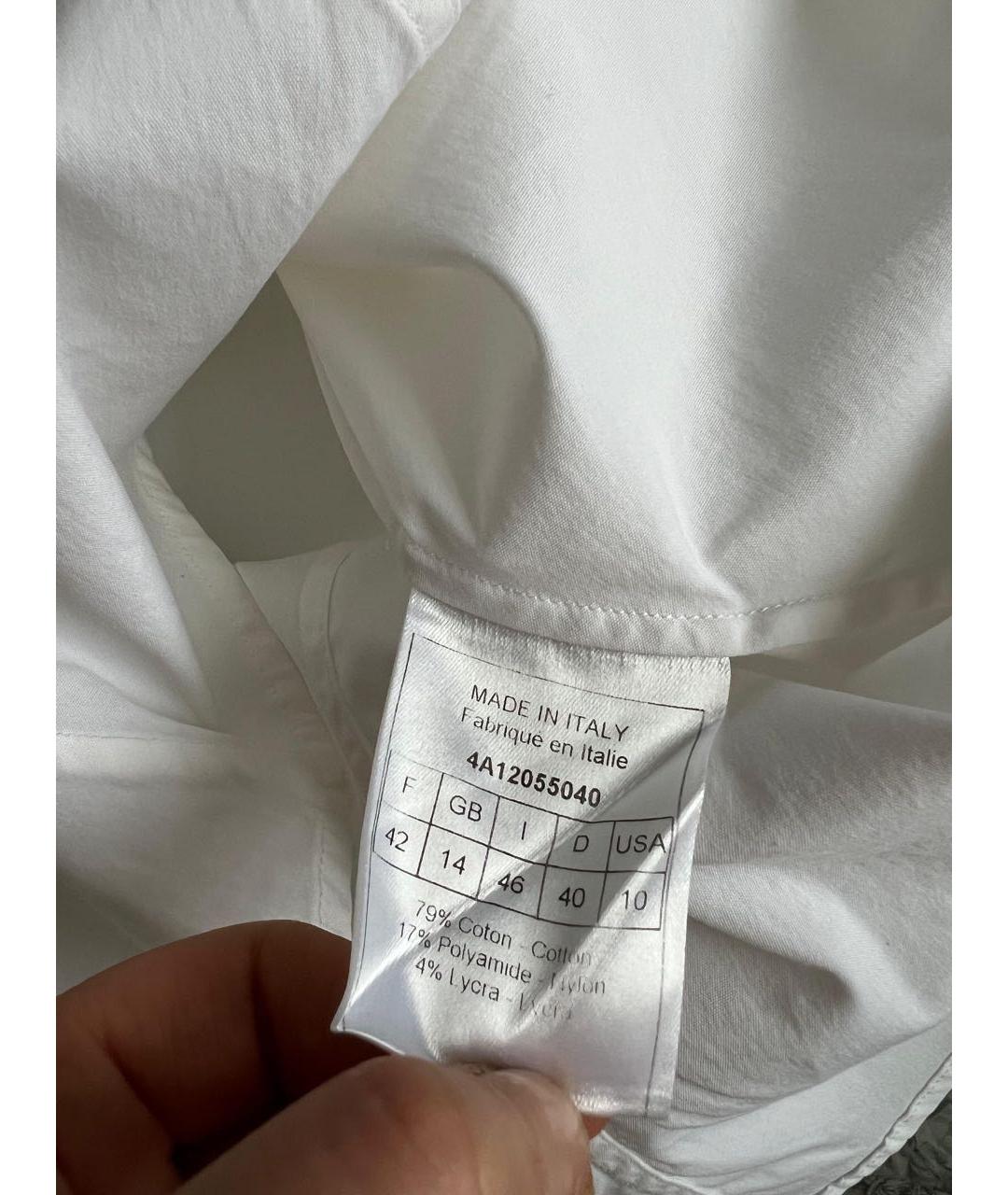 CHRISTIAN DIOR Белая рубашка, фото 5