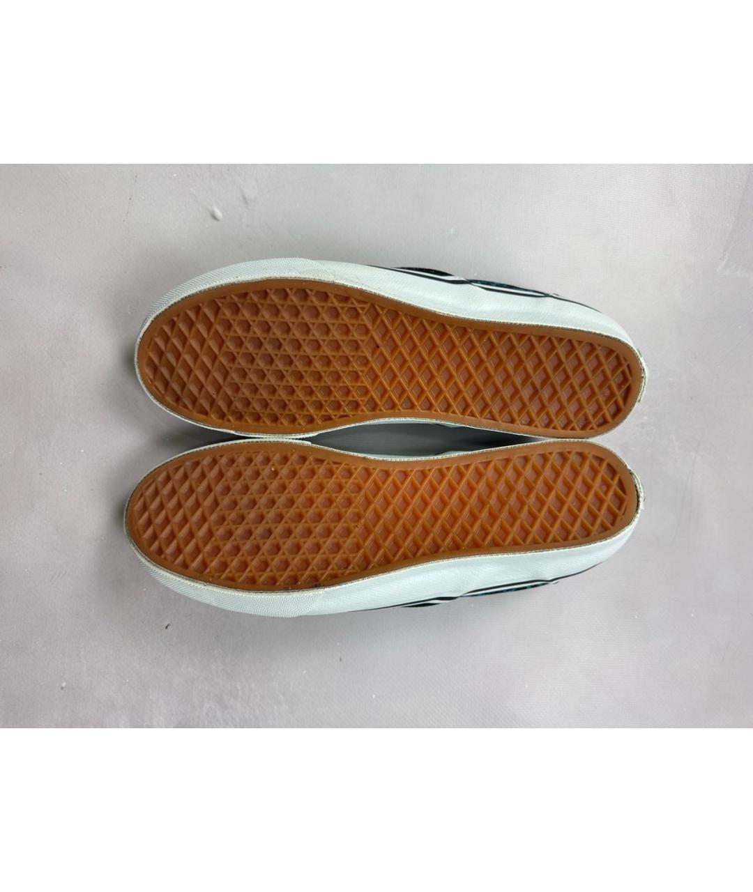 UNDERCOVER Черные текстильные слипоны, фото 6