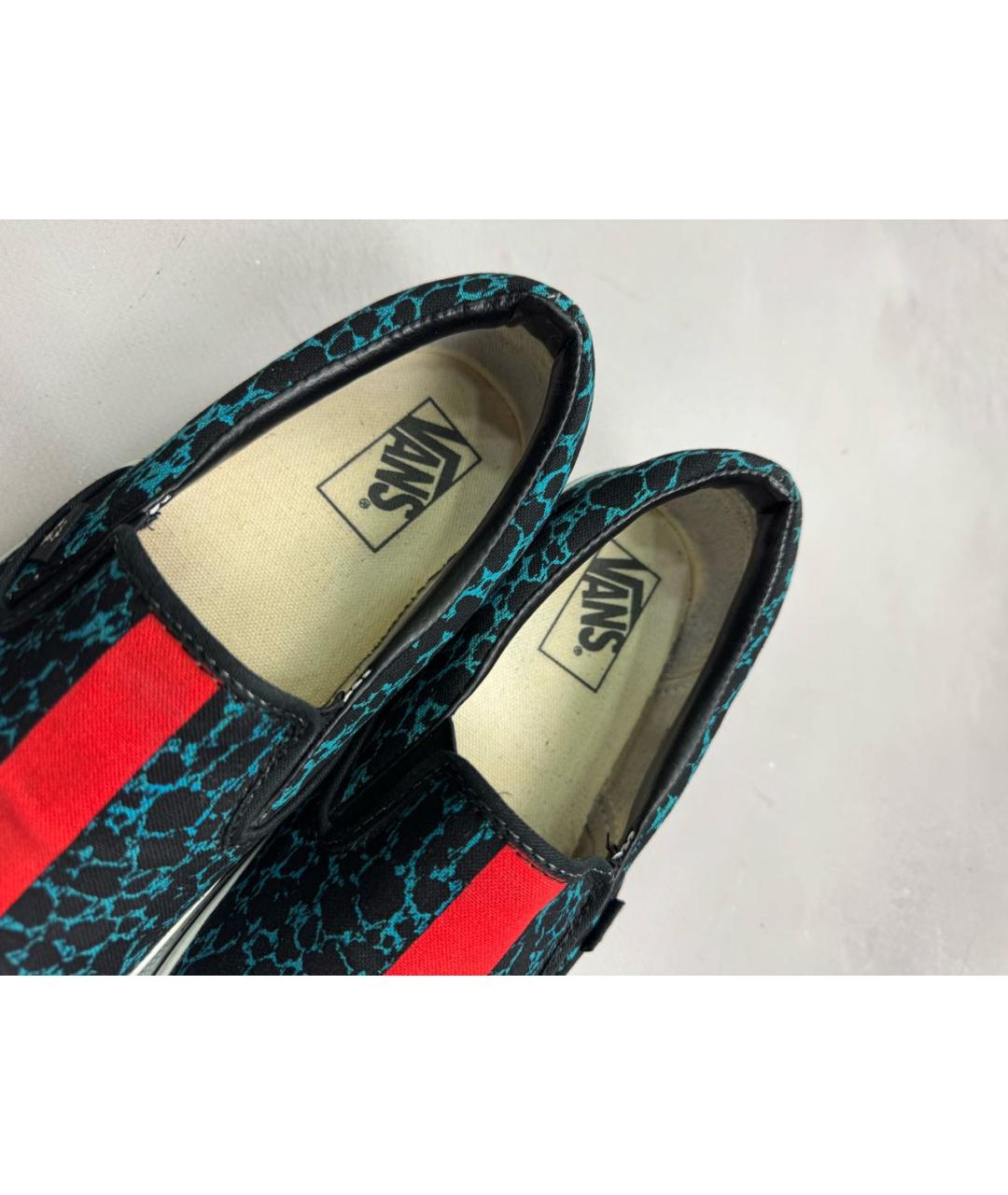 UNDERCOVER Черные текстильные слипоны, фото 7