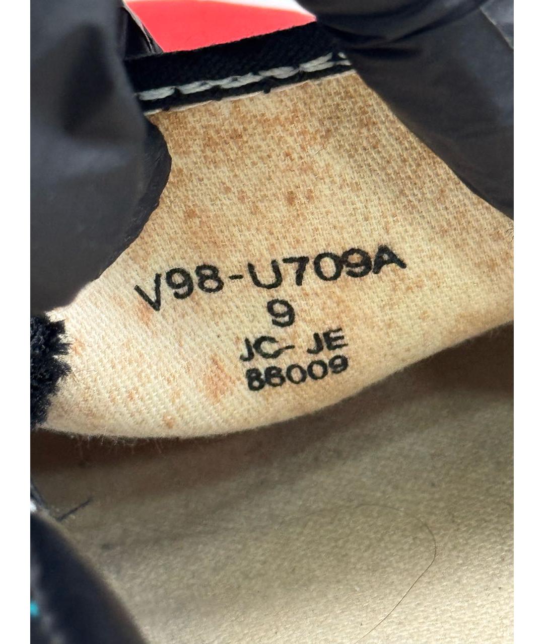 UNDERCOVER Черные текстильные слипоны, фото 8