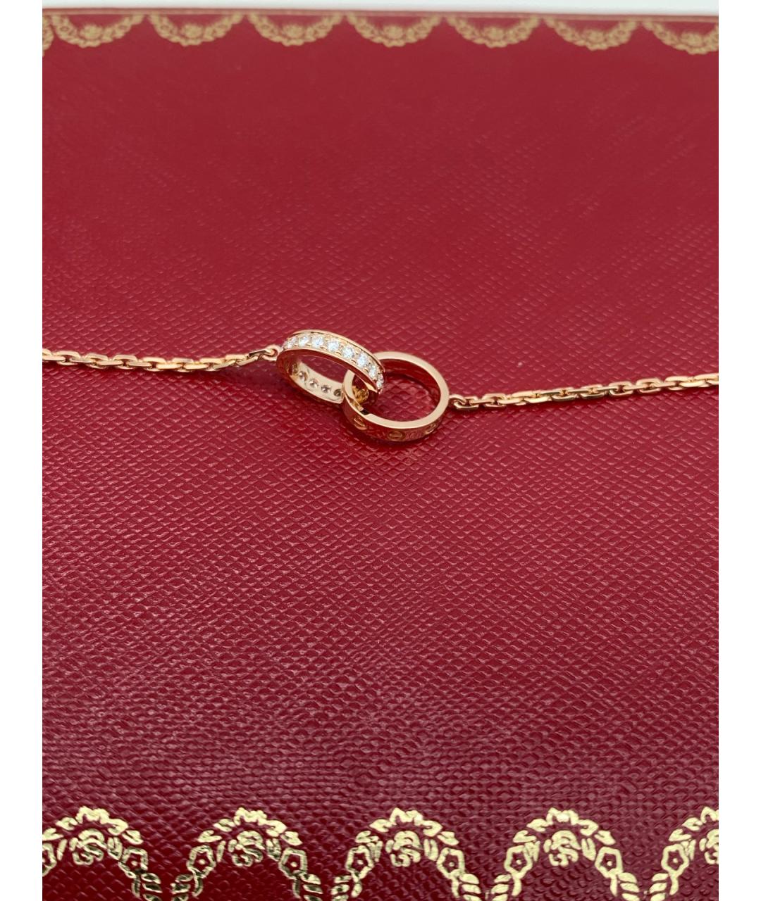 CARTIER Золотое колье из розового золота, фото 2