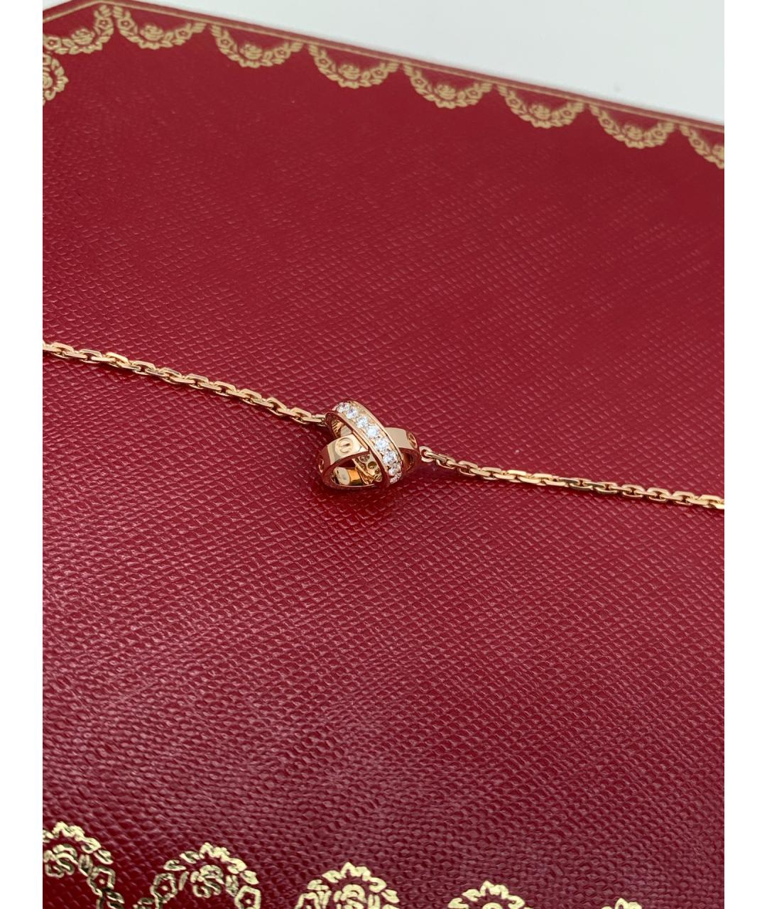 CARTIER Золотое колье из розового золота, фото 3