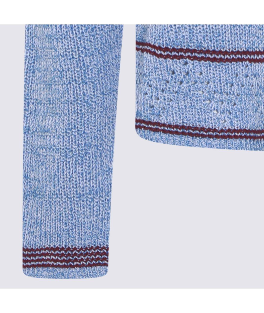 MARNI Синий хлопковый джемпер / свитер, фото 4