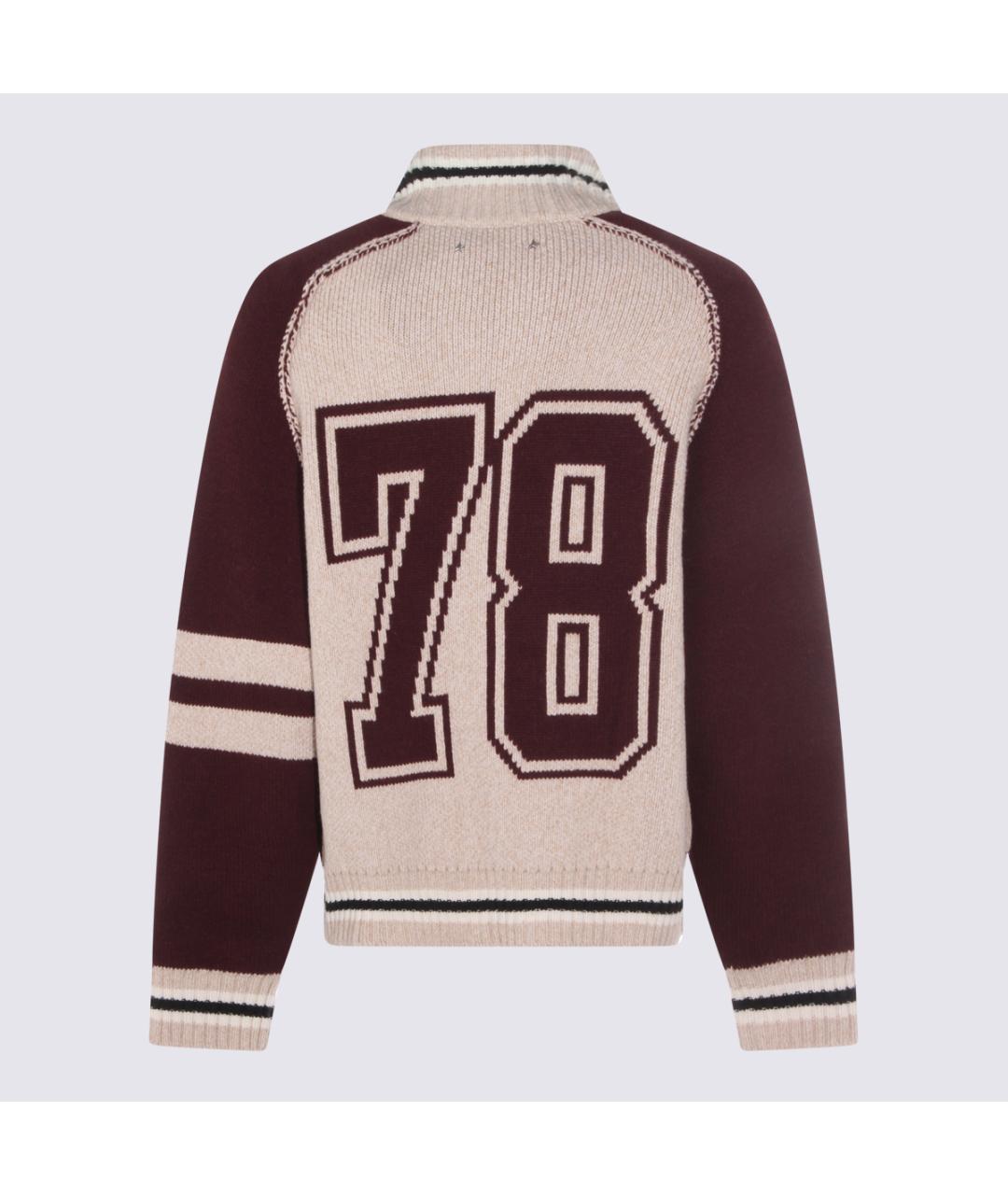 GOLDEN GOOSE DELUXE BRAND Розовая шерстяная куртка, фото 2