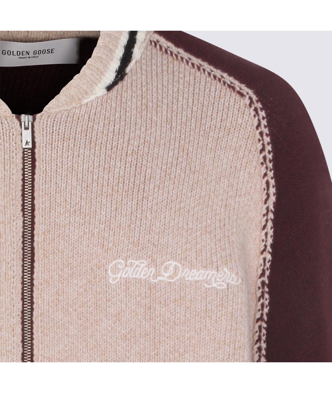 GOLDEN GOOSE DELUXE BRAND Розовая шерстяная куртка, фото 4