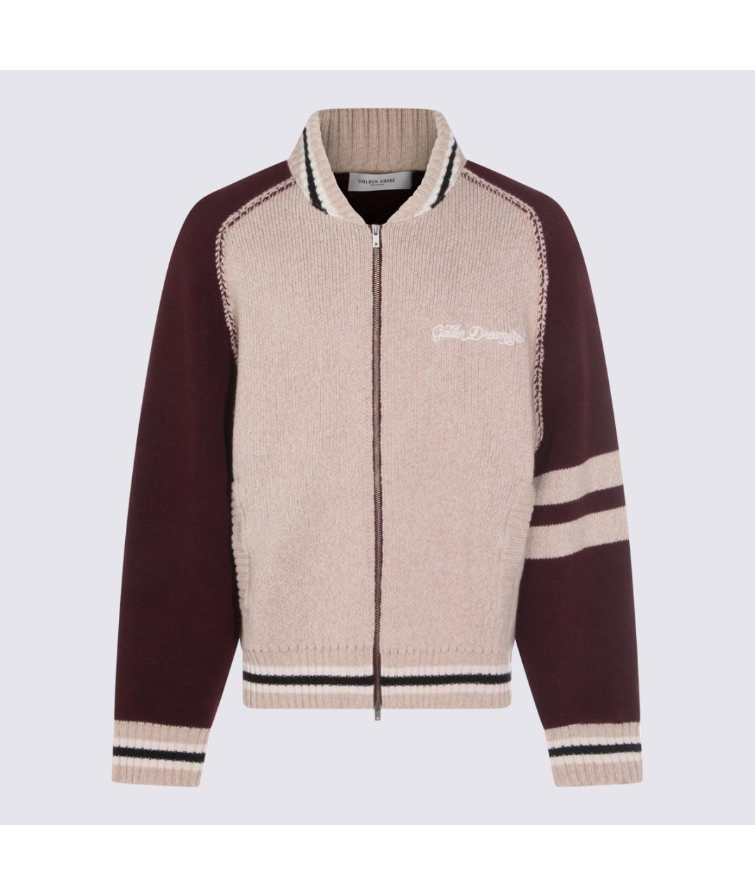 GOLDEN GOOSE DELUXE BRAND Розовая шерстяная куртка, фото 5