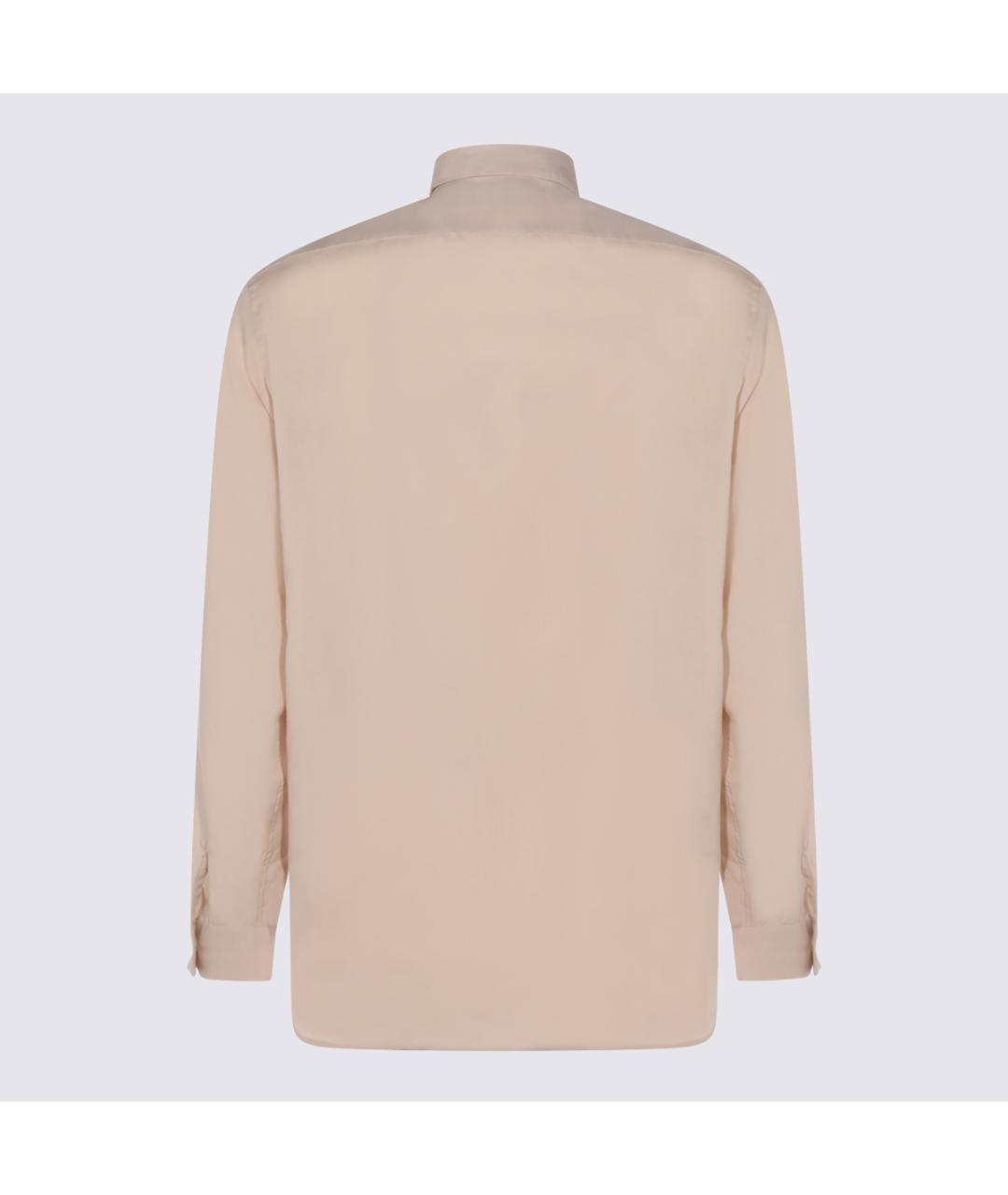 LARDINI Бежевая кэжуал рубашка, фото 2