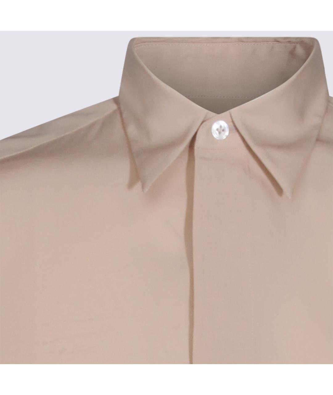 LARDINI Бежевая кэжуал рубашка, фото 3