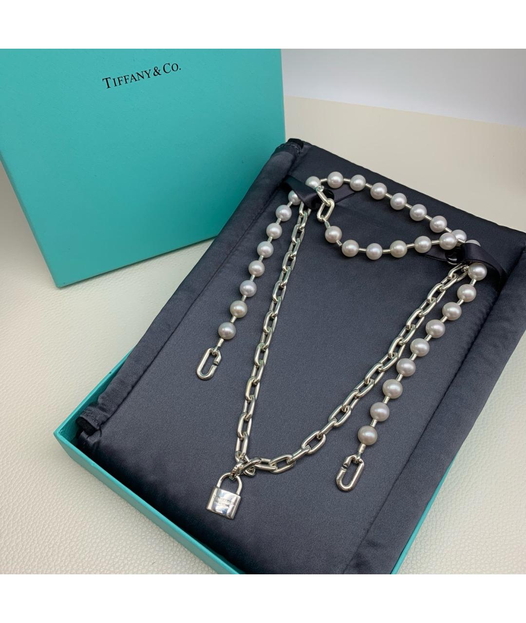 TIFFANY&CO Серебряное серебряное колье, фото 2