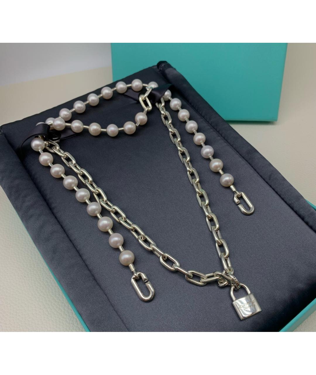 TIFFANY&CO Серебряное серебряное колье, фото 3