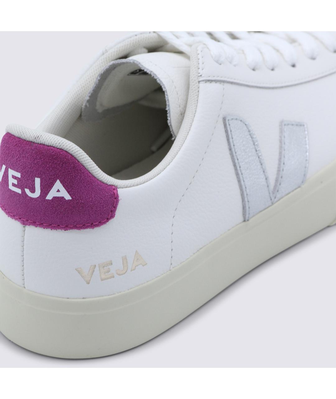 VEJA Белые кожаные кроссовки, фото 4