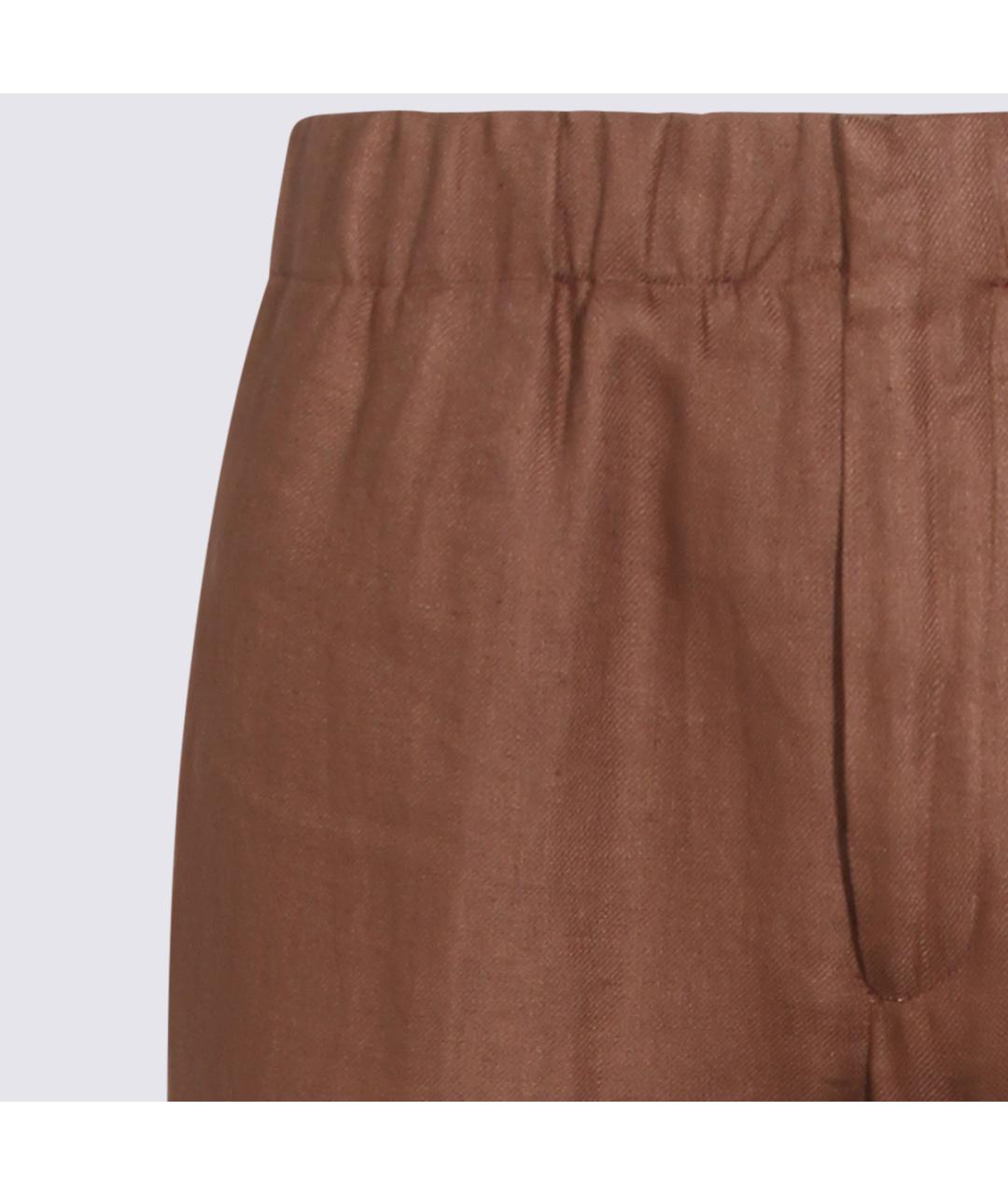 LARDINI Льняные повседневные брюки, фото 3