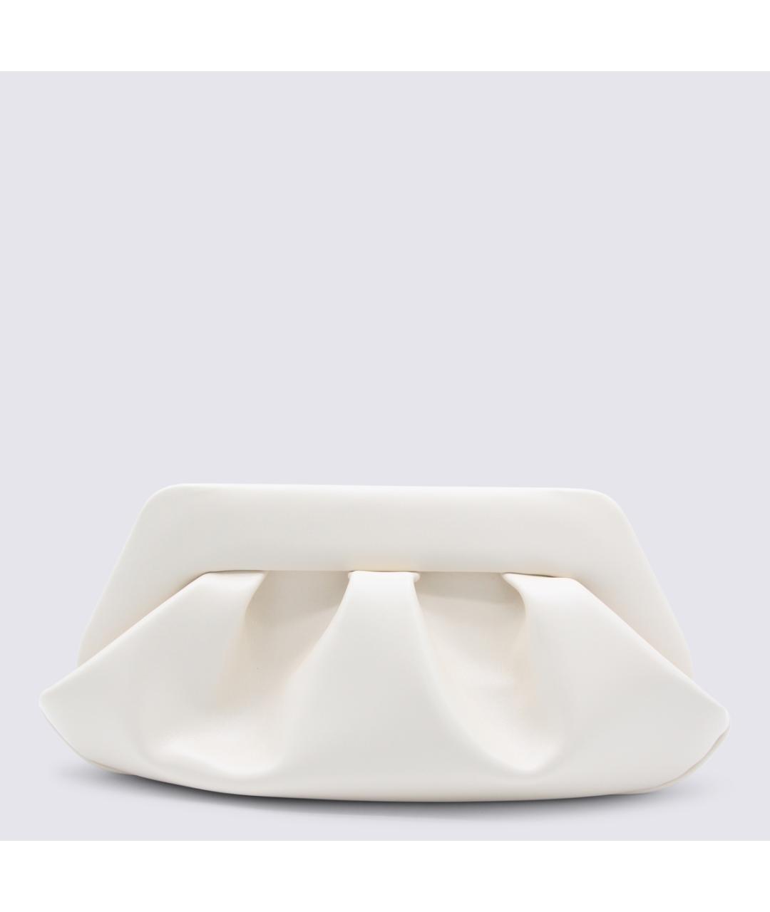 THEMOIRE Бежевая кожаная сумка через плечо, фото 4