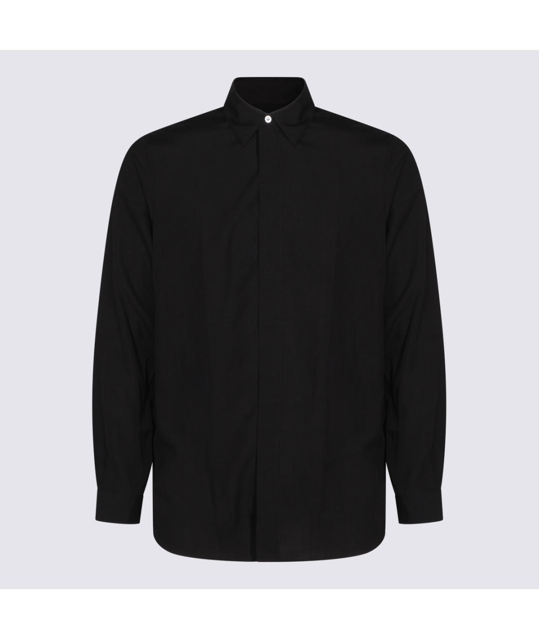 LARDINI Черная кэжуал рубашка, фото 5