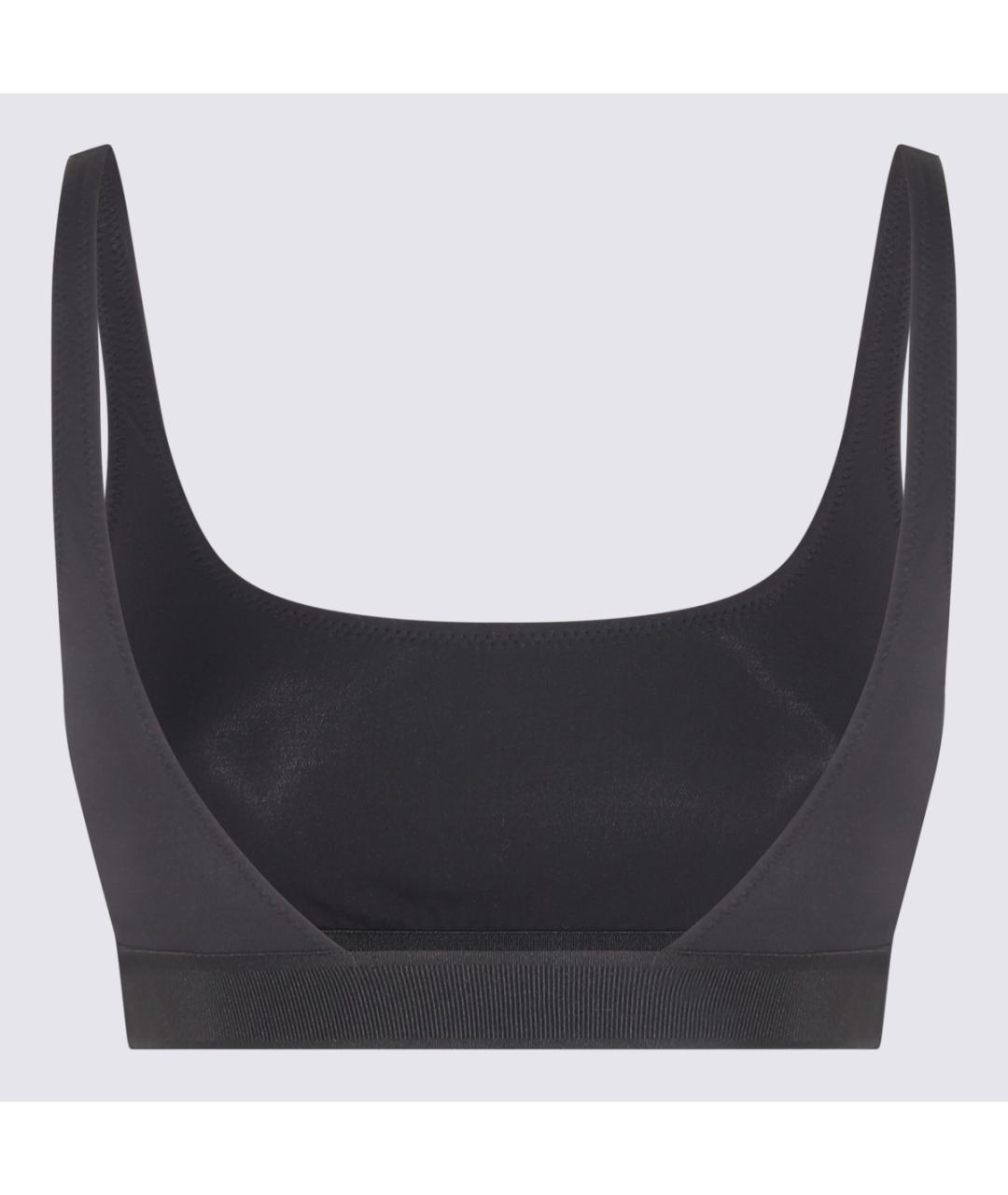 TOM FORD Черная синтетическая майка, фото 2