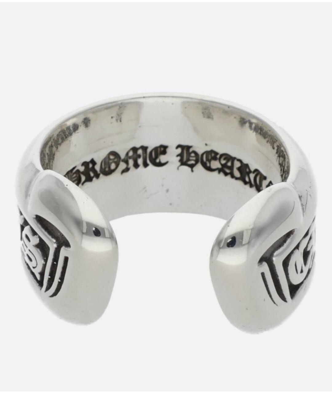 CHROME HEARTS Серебряное серебряное кольцо, фото 2