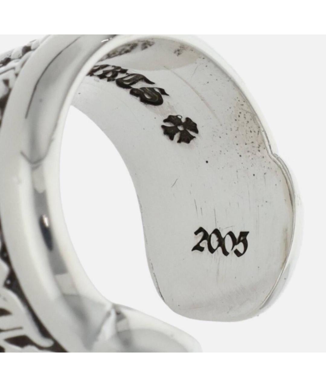 CHROME HEARTS Серебряное серебряное кольцо, фото 4